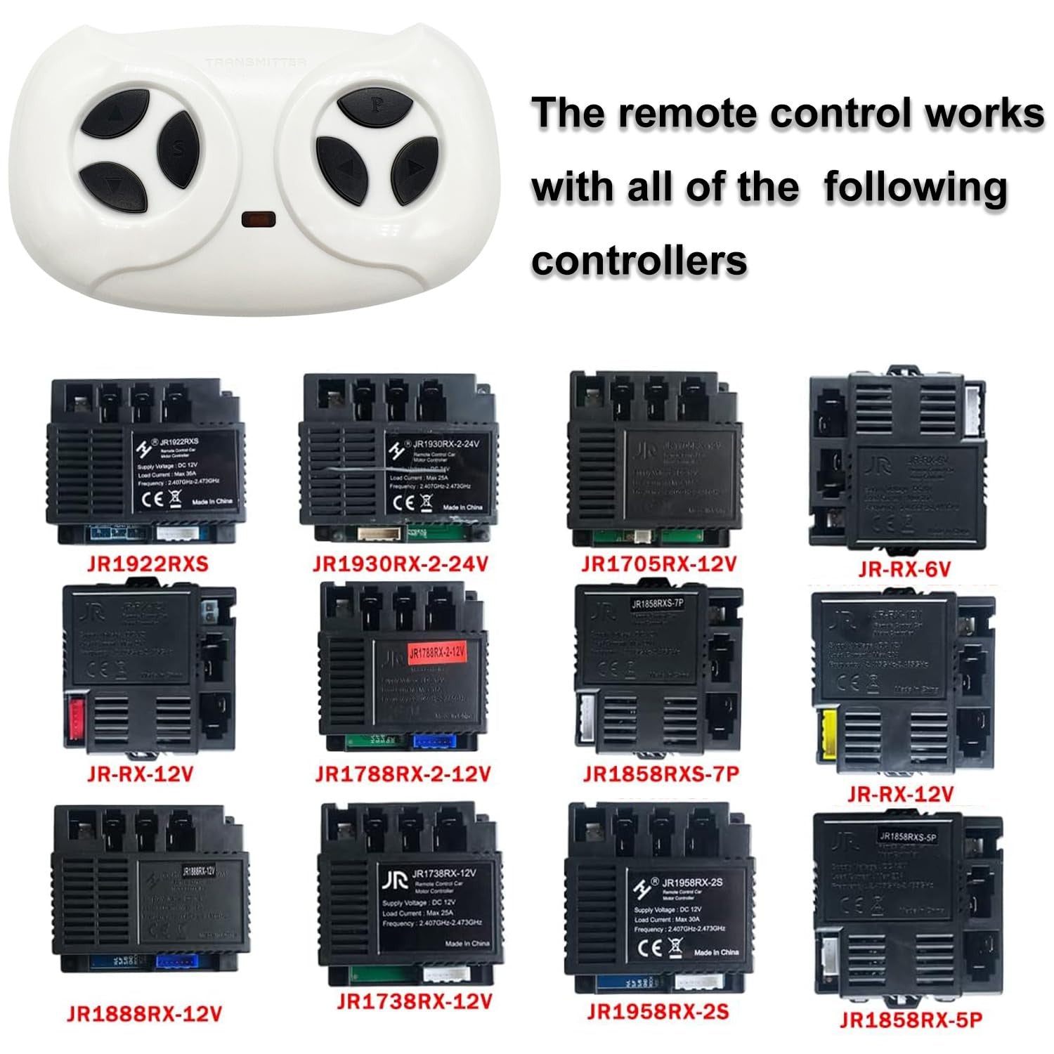 2.4G Bluetooth Remote Controller Transmitter for Ride-On Car Trend Times 5
