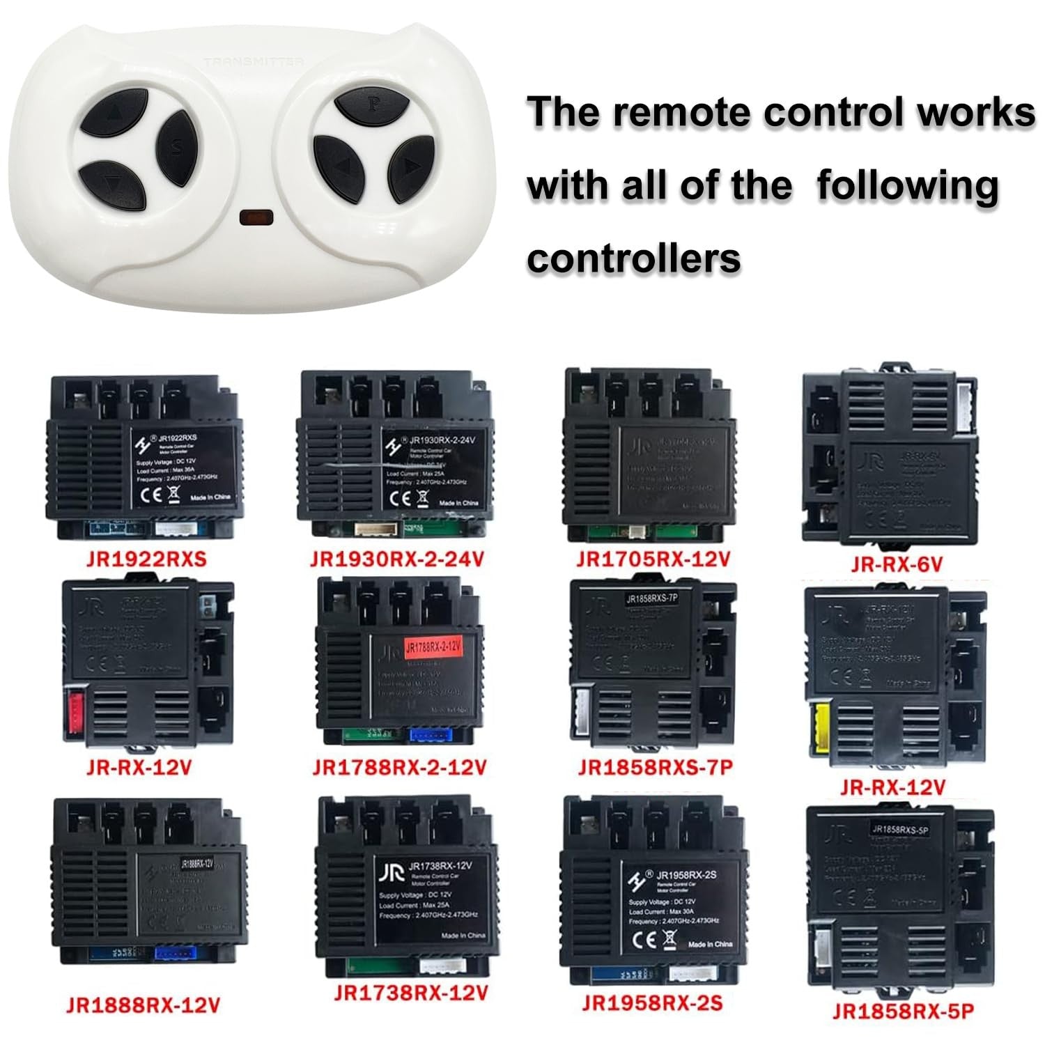 2.4G Bluetooth Remote Control Transmitter for Ride-On Car Trend Times 5