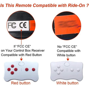2.4G Bluetooth Remote Control Transmitter Accessories for Kids Electric Ride-On Vehicles Trend Times 1