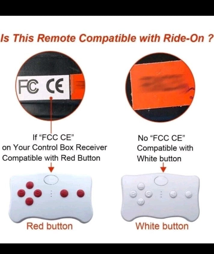 2.4G Bluetooth Remote Control Transmitter Accessories for Kids Electric Ride-On Vehicle Trend Times 1