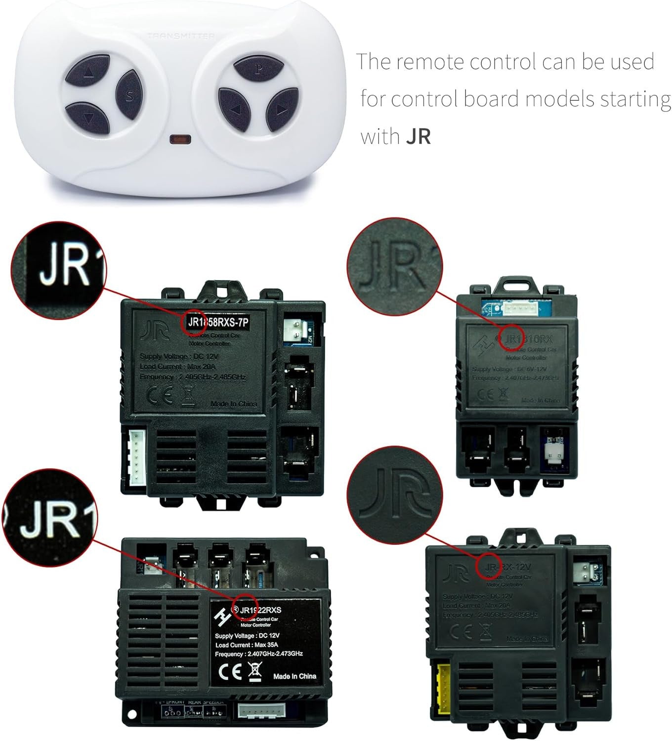 2.4GHz Bluetooth Remote Control Electric Truck and Car Vehicle for Kids Trend Times 2