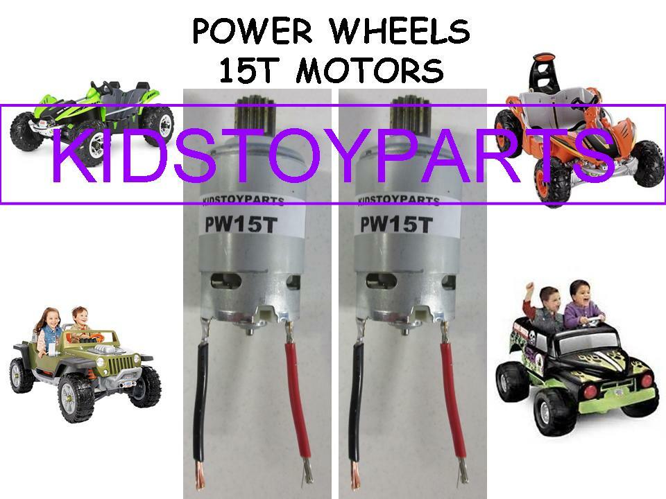 Faster Dynatrax Motors for 15-17 Power Wheels Cadillac Escalade and 7R Models Trend Times 1