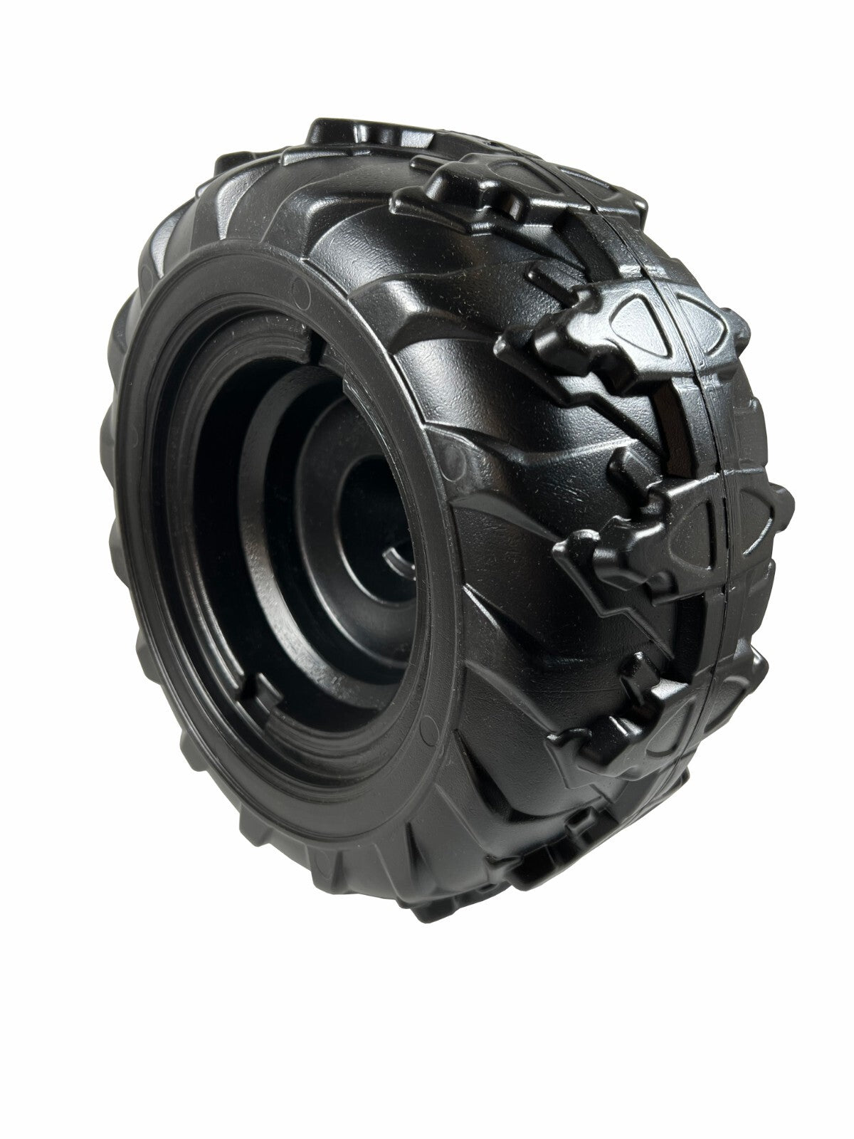 Genuine Black Power Wheels 3900-6454 Replacement Wheel for Jurassic World Dino Racer ATV Trend Times 1