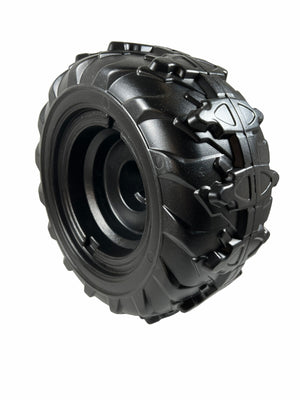 Genuine Black Power Wheels 3900-6454 Replacement Wheel for Jurassic World Dino Racer ATV Trend Times 1