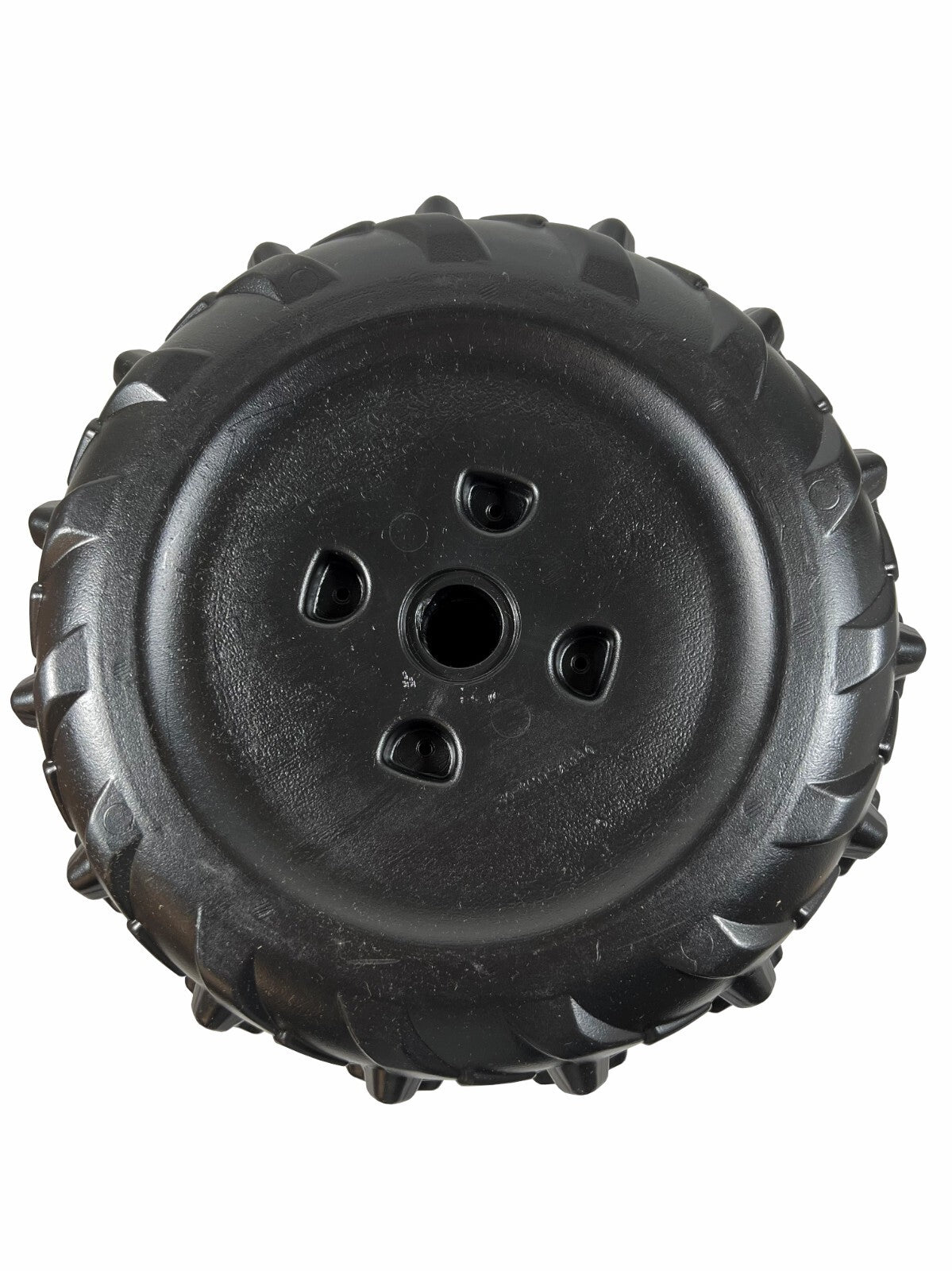 Genuine Black Power Wheels 3900-6454 Replacement Wheel for Jurassic World Dino Racer ATV Trend Times 3