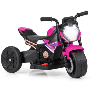 2-in-1 Kids Electric Motorcycle with Detachable Training Wheels, Headlight, and Horn Trend Times 9