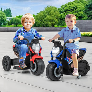 2-in-1 Kids Electric Motorcycle with Detachable Training Wheels, Headlight, and Horn Trend Times 2