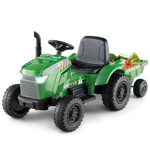2-in-1 Kids Ride-On Tractor with 12V Battery and Remote Control Toy Car Trend Times 10