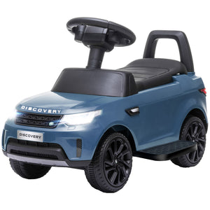 Licensed Land Rover 6V Ride-On Car with Sliding Function and Blue Lights Trend Times 3