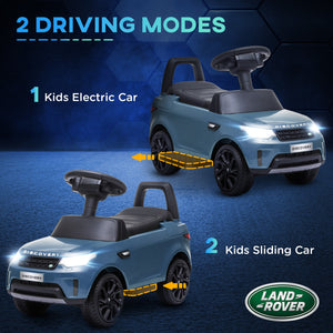 Licensed Land Rover 6V Ride-On Car with Sliding Function and Blue Lights Trend Times 4