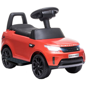Licensed 6V Red Land Rover Ride-On Sliding Car for Kids Trend Times 2