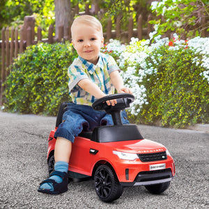 Licensed 6V Red Land Rover Ride-On Sliding Car for Kids Trend Times Variant 0