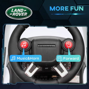 1 Land Rover Licensed 6V Ride-On Sliding Car with Music Trend Times 6
