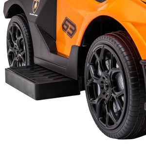 2-in-1 Ride-On Push Manual Toddler Sliding Car Orange Licensed Model SCV12 Trend Times 9