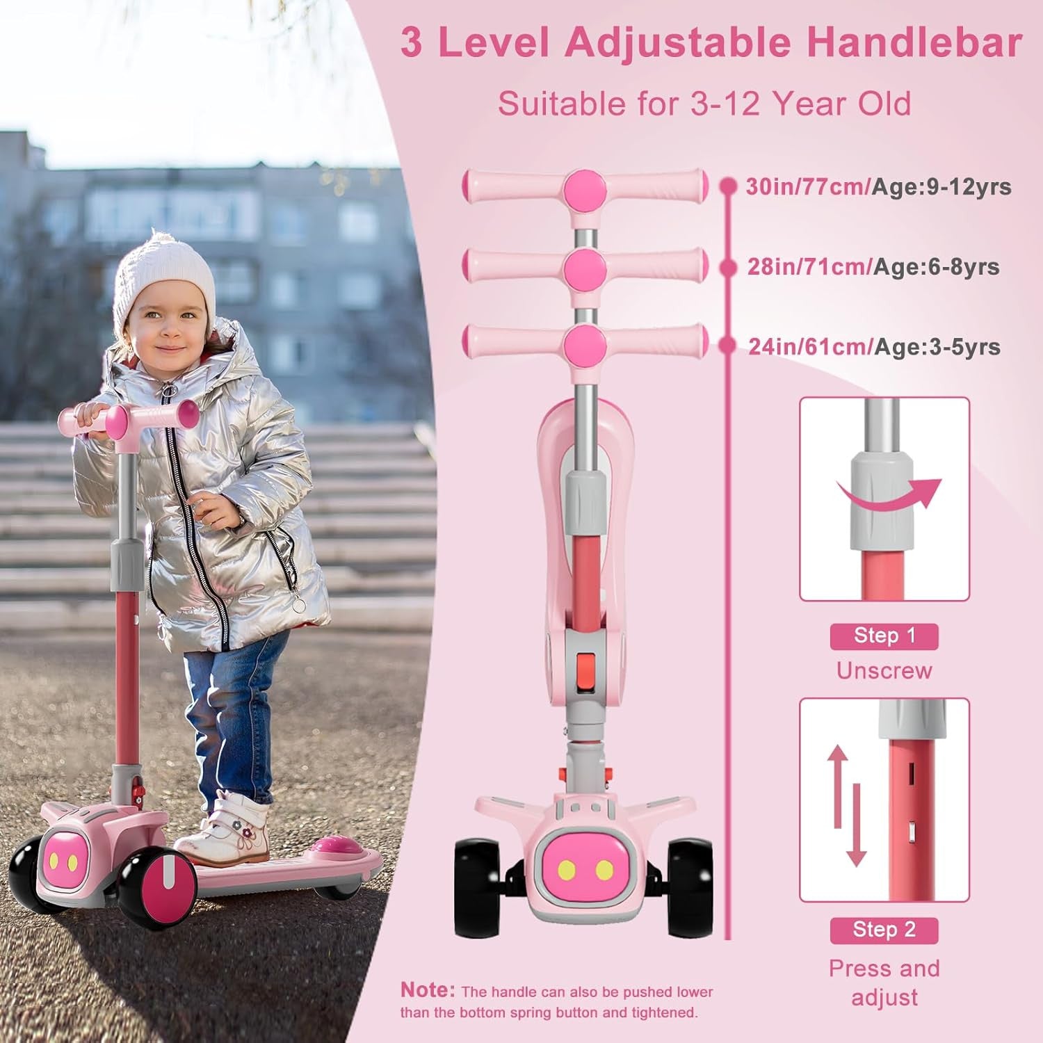 2-in-1 Kids Scooter with 5-in-1 Drum Set Trend Times 5