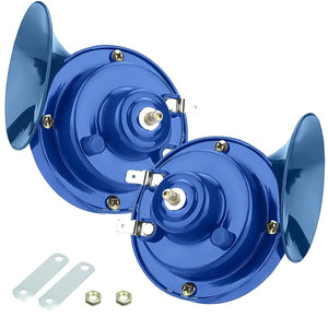2-Pack 300dB Loud Train Horn with 12V Security Alarm Speaker Waterproof for Car Trend Times 0