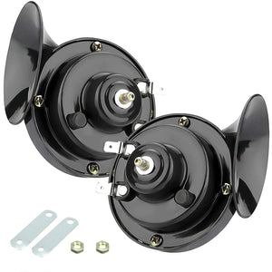 2 Pack 300dB Super Loud Train Horn 12V Waterproof Security Alarm Speaker for Cars Trend Times Variant 0