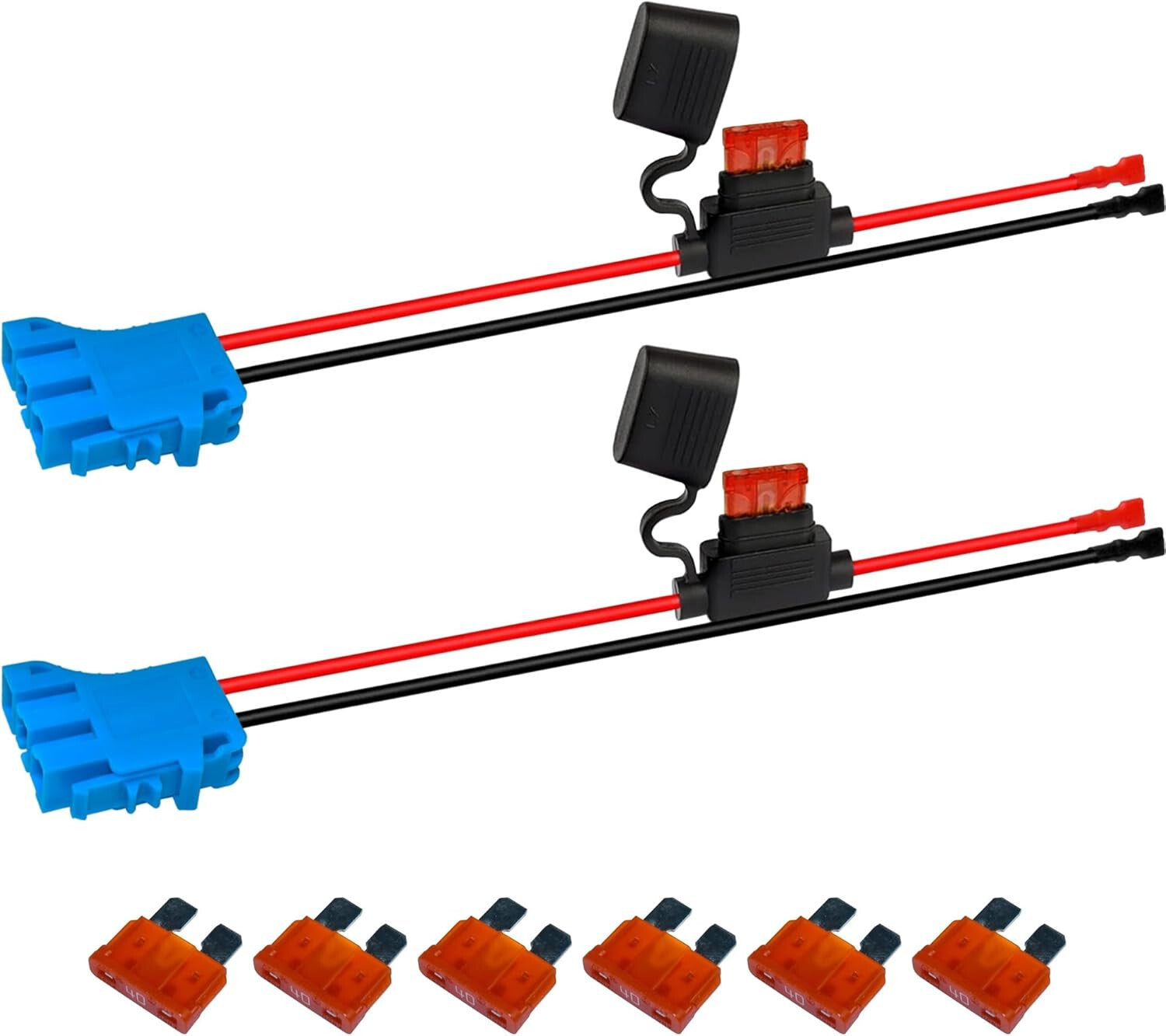 2-Pack Wire Harness Connector for Peg Perego 12V SLA Battery Children's Car Trend Times 0