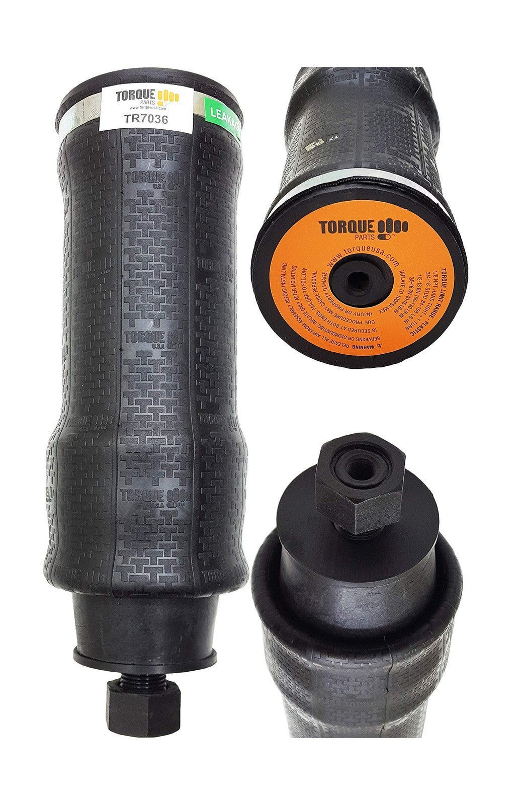 2-Pack Torque Cab Sleeper Air Spring Bags for Select Peterbilt 379 Trucks Trend Times 6