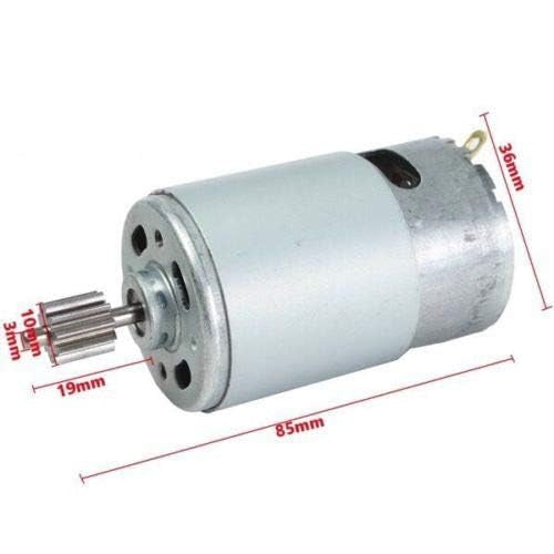 2-Pack RS550 35000 RPM Motors and Gears for 24V Children's Ride-On Toys Trend Times 4