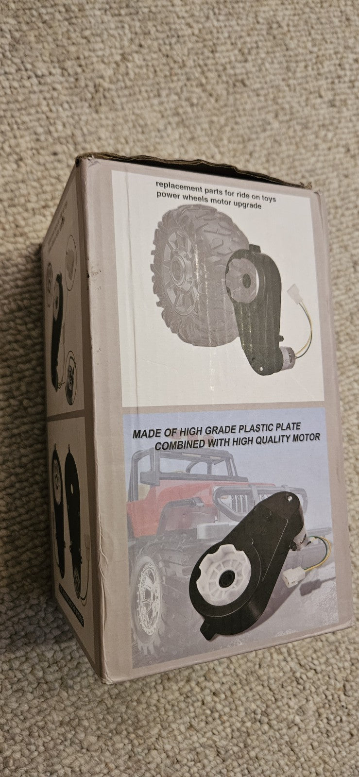 12V PC Powerwheel Jeep Replacement Upgrade Motor Trend Times 0