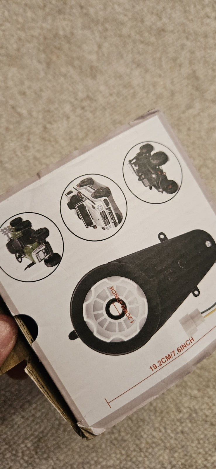 12V PC Powerwheel Jeep Replacement Upgrade Motor Trend Times 2