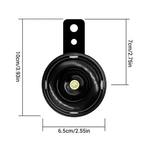 2 PCS 105dB Snail Air Horn Kit 6V DC Electric for Car Motorcycle Truck Trend Times 2