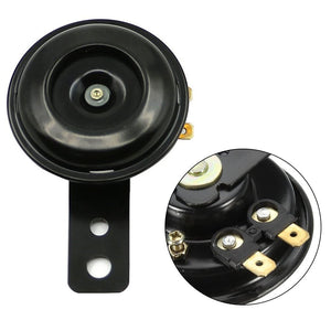 2 PCS 105dB Snail Air Horn Kit 6V DC Electric for Car Motorcycle Truck Trend Times 4