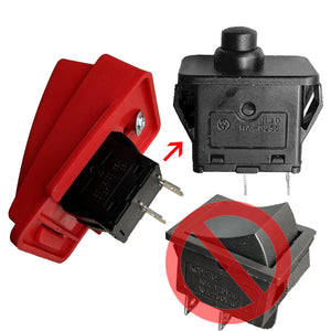 2 Pcs 12V Power Wheel Foot Pedal Plunger Switch Accelerator Gas Pedal Replacement Trend Times 2