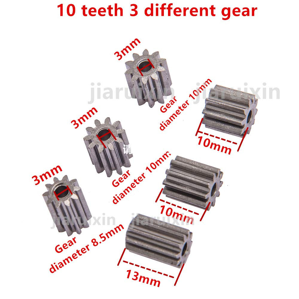 2 Pcs 24V 30000RPM Electric Motor for Children's Powered Wheel Drive Trend Times 3