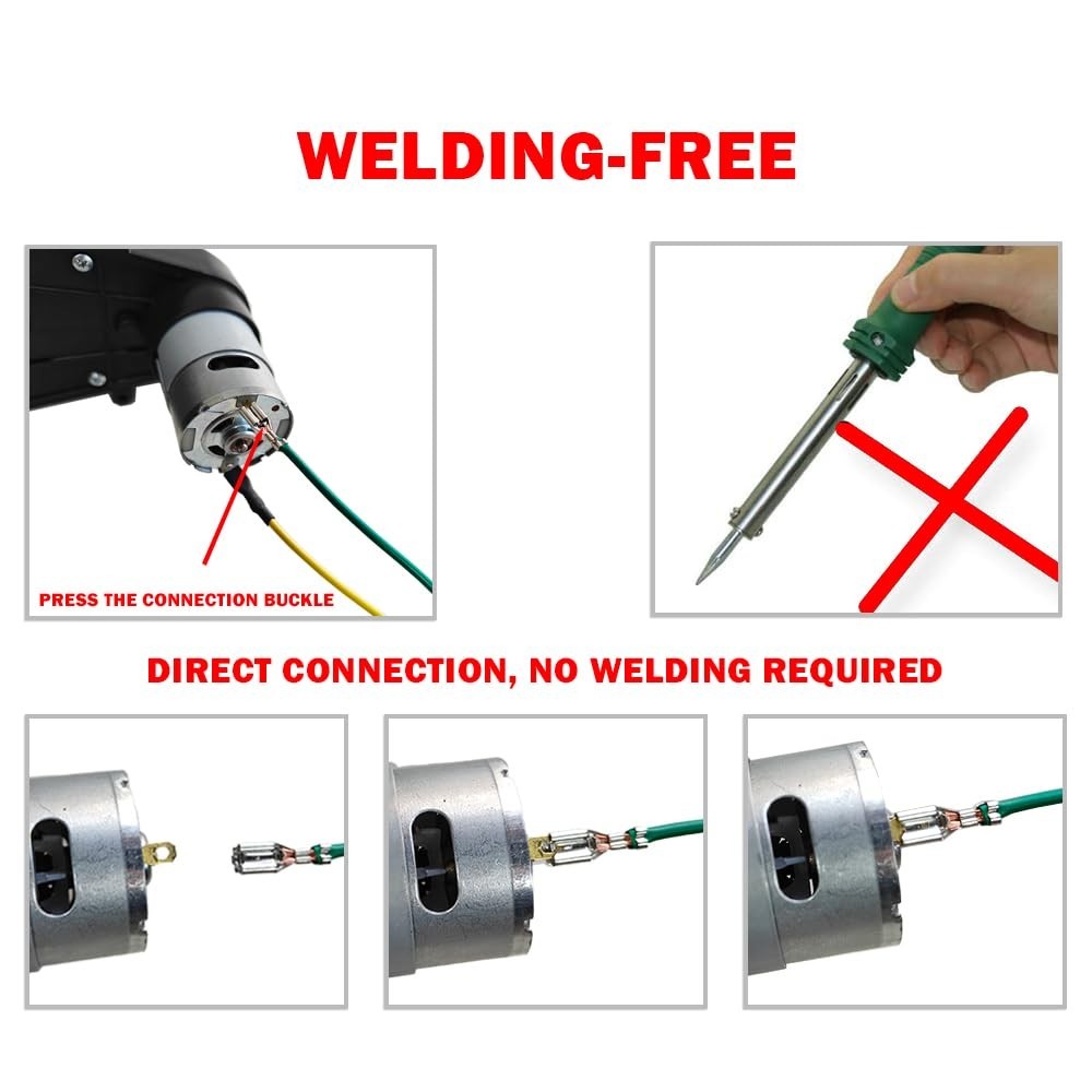 2 Pcs 24V High-Speed Motor Drive for Power Wheels 35000RPM Upgrade Trend Times 7