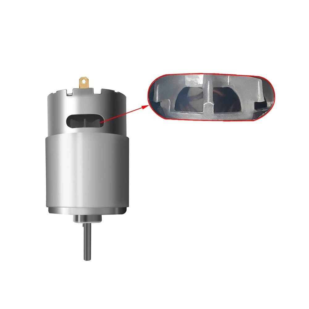 2 Pcs 24V RS555 High-Speed Electric Motor 35000 RPM Upgrade for Power Wheels Trend Times 4