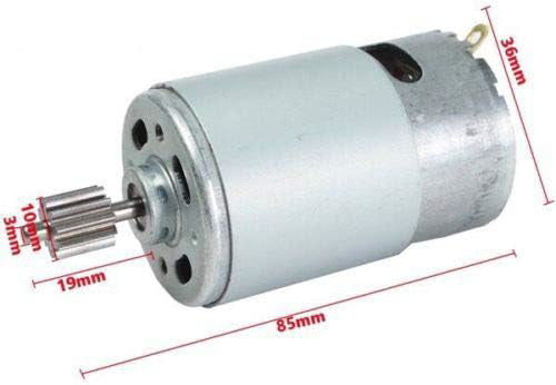 2 Pcs RS550 24V Electric Motor 35000RPM for Kids Ride-On Car Trend Times 1
