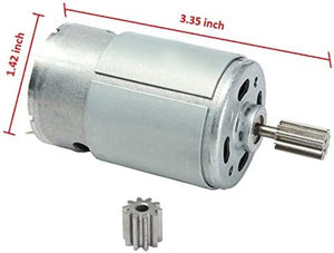 2 Pcs RS550 12V High-Speed 40000RPM Electric Motor for Power Wheels Trend Times 1