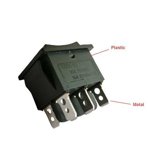 6V-12V Forward Reverse Switch Replacement for Kids Ride-On Toy Car Trax Trend Times 3