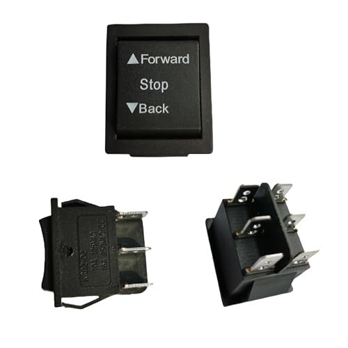 6V-12V Forward Reverse Switch Replacement for Kids Ride-On Toy Car Trax Trend Times Variant 0