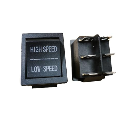 2 PCS 6V 12V High Low Speed Switch for Electric Ride-On Toy Car Replacement Trend Times 3
