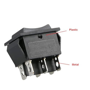 2 PCS 6V 12V ON-OFF-ON Switch Powered Wheels Replacement Part for Ride-On Car Trend Times 2