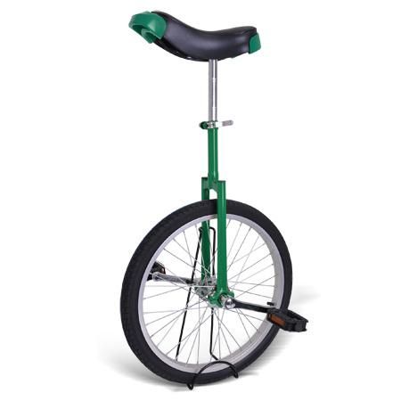 20 inch Wheel Unicycle Green