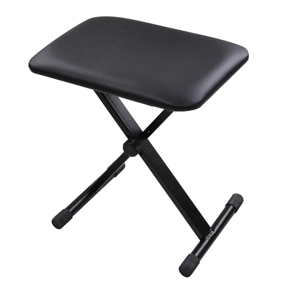Trendtimes Folding Keyboard Bench Padded Piano Stool Adjustable Height ...