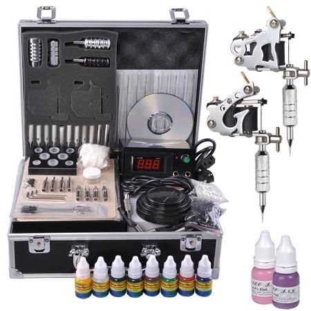 2 Guns Series Tattoo Kit Machine LCD - Athene