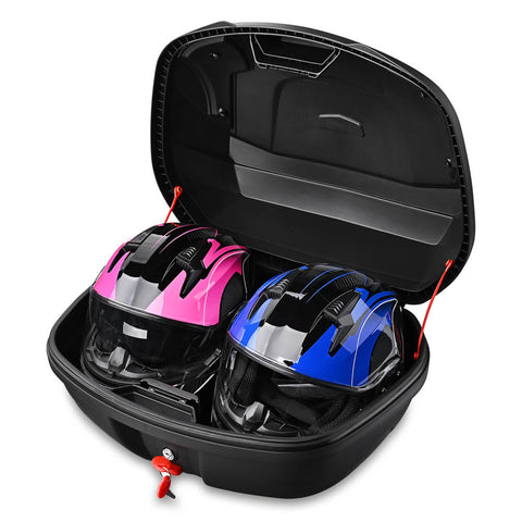 48L Motorcycle Truck Top Box Universal Scooter Topcase