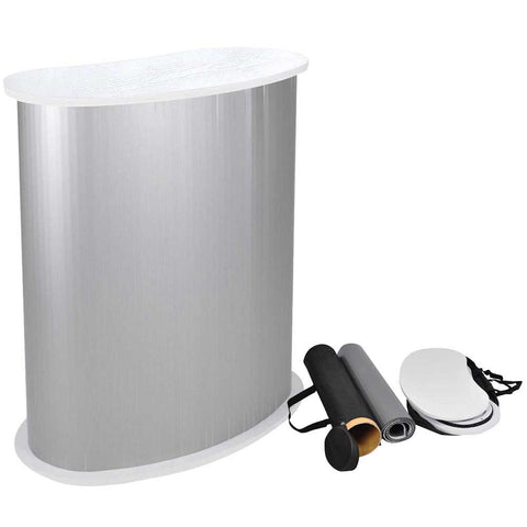 Trendtimes Trade Show Display Podium Table Counter Stand White