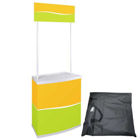 Trendtimes Portable Trade Show Promotion Table Counter Demo Display