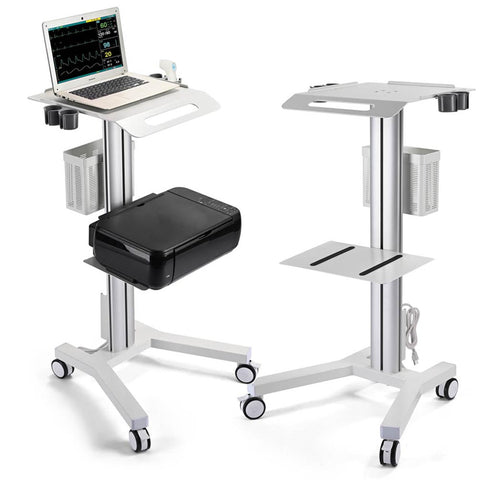 Rolling Laptop Cart with Power Outlet