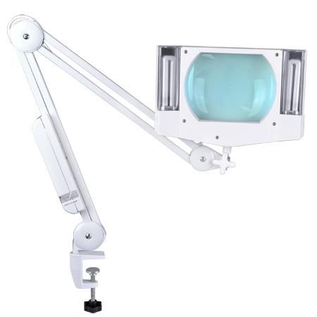 5x Mag Desk Swing Arm Lamp Magnifier with Clamp