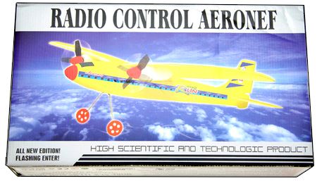 Aeronef Electric RC (Radio Control) Airplane Is A Good Trainer Plane