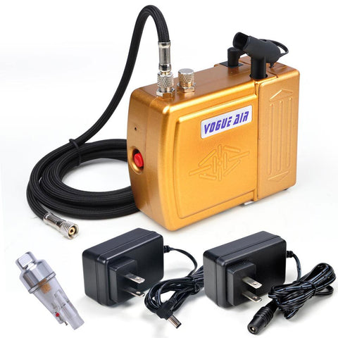 Airbrush Rechargeable Mini Air Compressor w/ Filter