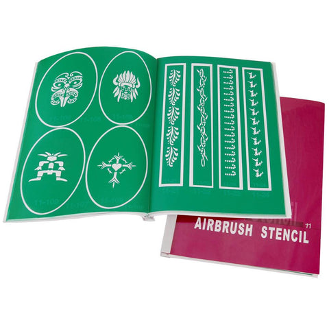 Airbrush Stencils 116 Temporary Tattoos Designs Book 11