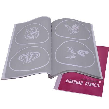 Airbrush Stencils 50 Temporary Tattoos Designs Book 17
